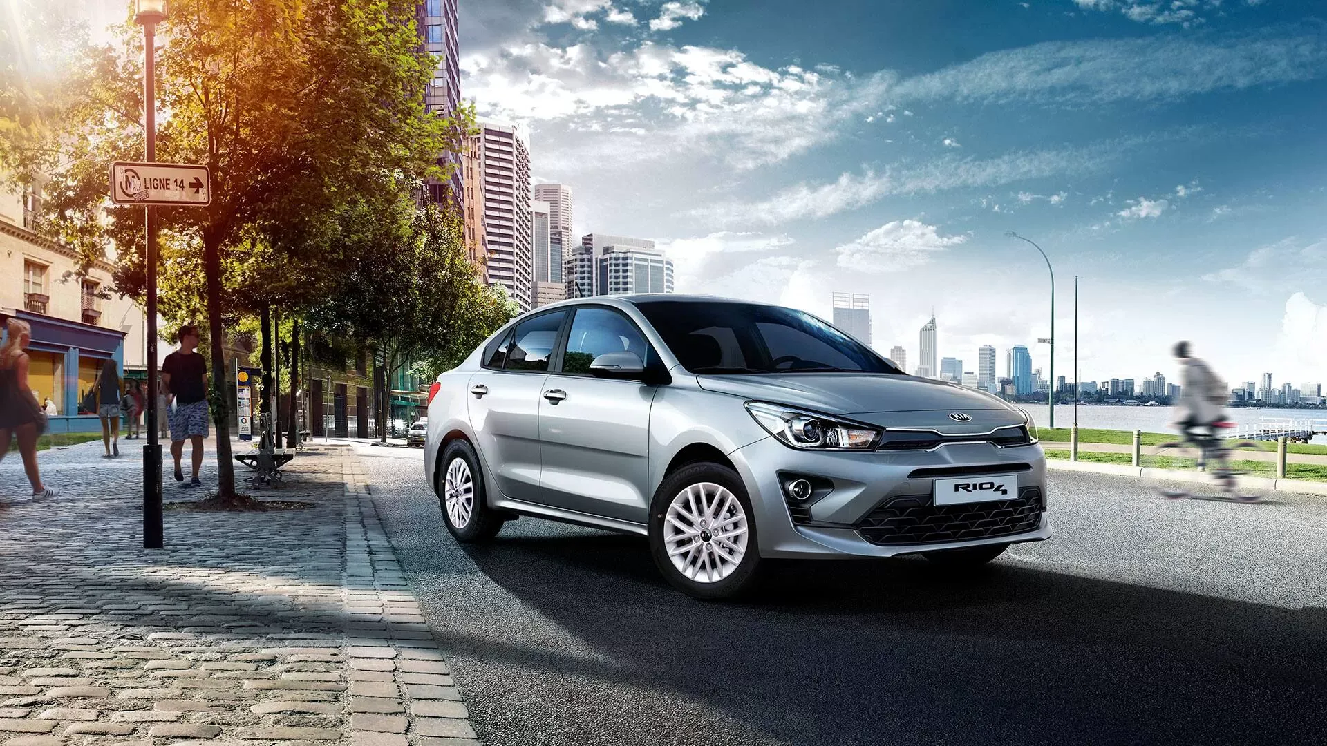 Kia Rio 4 2025 — foto 1 de 3